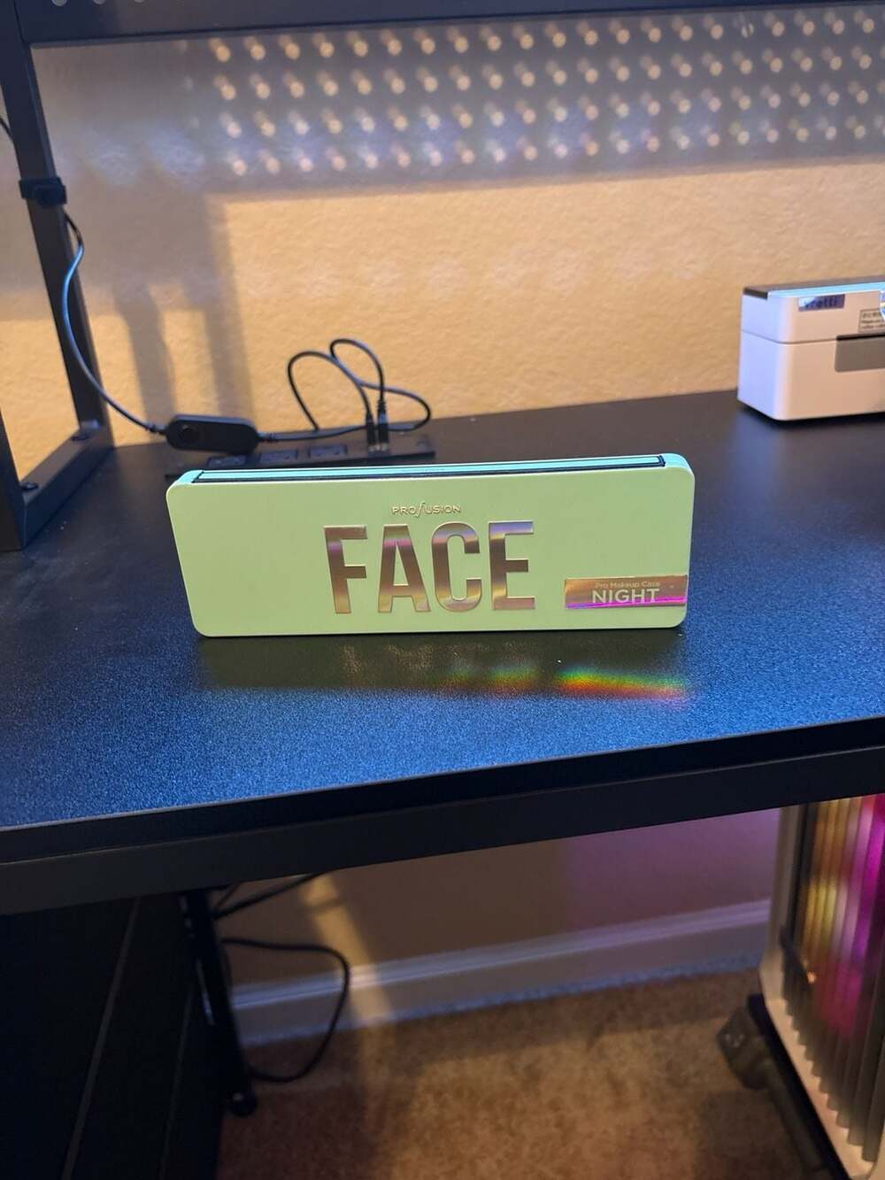 Profusion Cosmetics Pro Makeup Case Face Palette Night